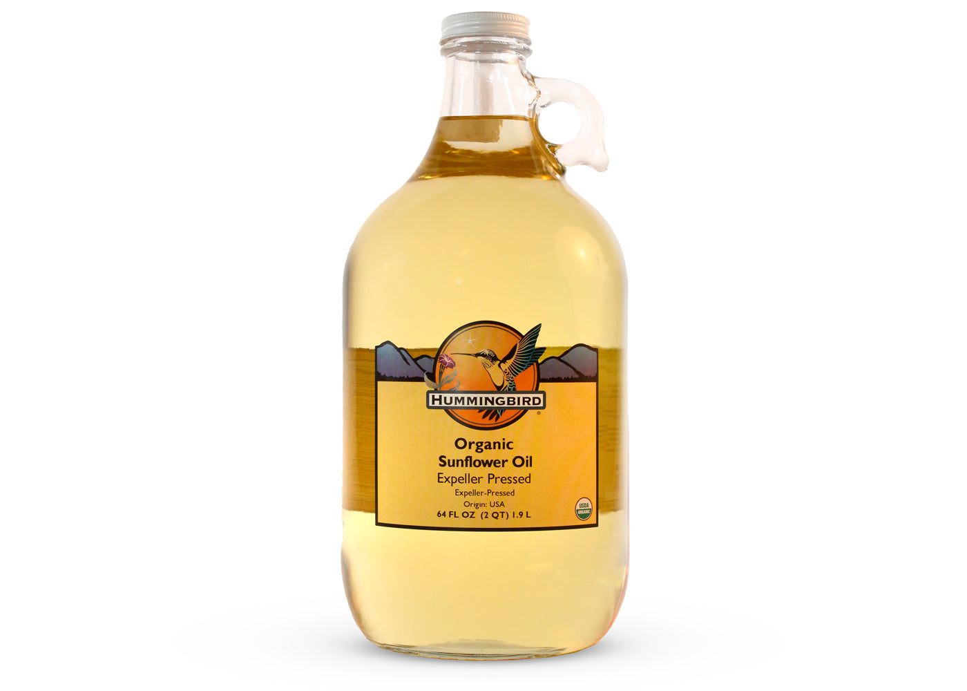 Sunflower Oil, High-Oleic, Expeller Pressed, Refined