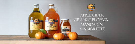 Apple Cider Vinegar, Orange Blossom Honey, Mandarin Vinaigrette