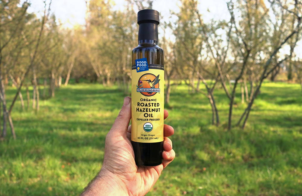 Organic Roasted Hazelnut Oil