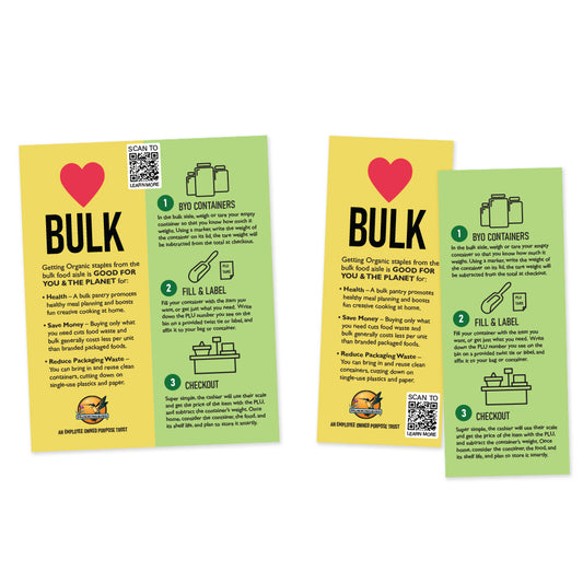 Hummingbird Bulk Aisle Sign