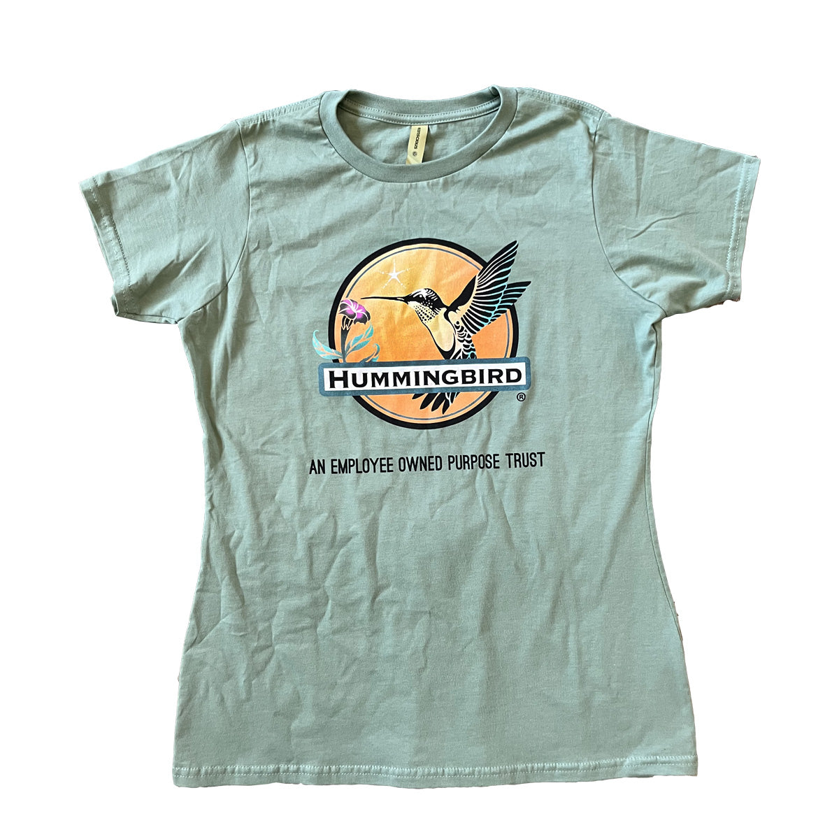 Hummingbird T-Shirt, Ladies Fit, Organic Cotton